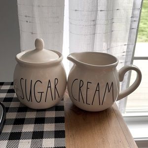 Rae Dunn Sugar & Cream set